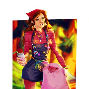 Mabel Pines print