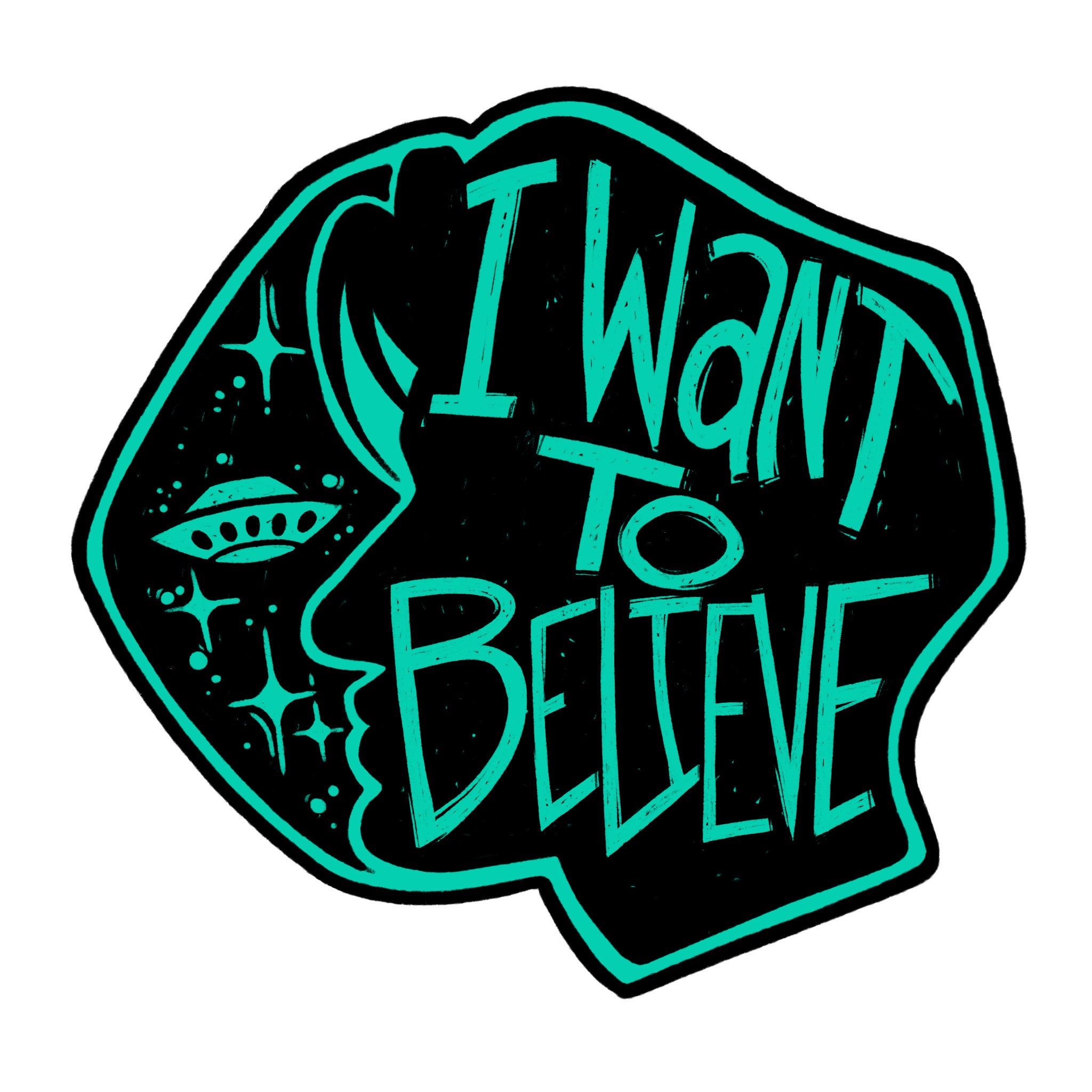 XFiles sticker Etsy