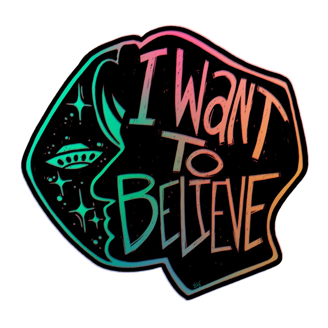 Xfiles Sticker Etsy
