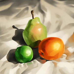 Fruit - stillevenkunstafdruk