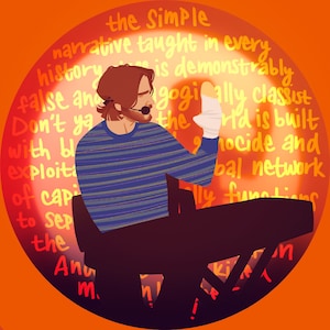 How the World Works sticker