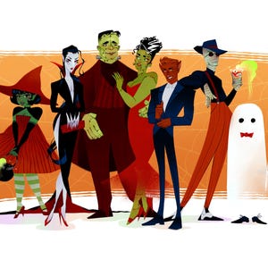Halloween print