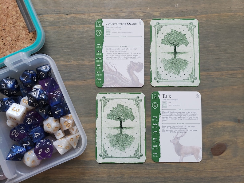 Druid Form Fillable Wild Shape Cards Template Printable Forms Free Online Druid Form Fillable Wild Shape Cards Template Printable Forms Free Online