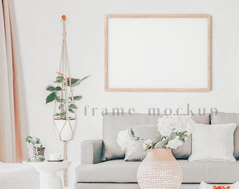 ウォール アート モックアップ、フレーム モックアップ 水平、ボヘミアン モックアップ、ボヘミアン モックアップ、フレーム モックアップ ボヘミアン、モックアップ フレーム