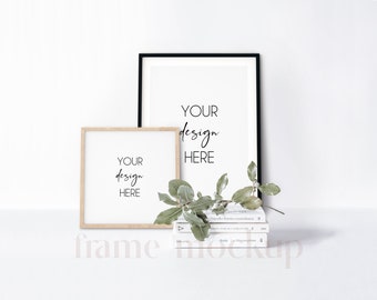 スクエアフレームモックアップ、10x10フレームモックアップ、14x14フレームモックアップ