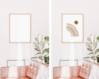 フレーム モックアップ A4、フレーム モックアップ、モックアップ フレーム、デジタル フレーム、モックアップ フレーム、ミニマリスト フレーム モックアップ、モダン フレーム モックアップ、ボヘミアン フレーム モックアップ