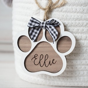 Cat / Dog Toy Bin Tag / Personalized