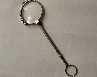 Antique gold plated lorgnette