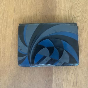Vintage Bauhaus style clutch bag