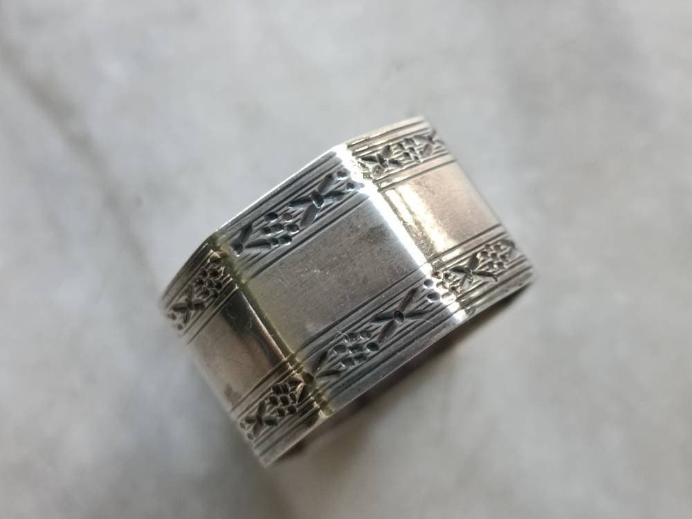 ヴィンテージ スターリングシルバー ナプキンリング - Etsy 日本