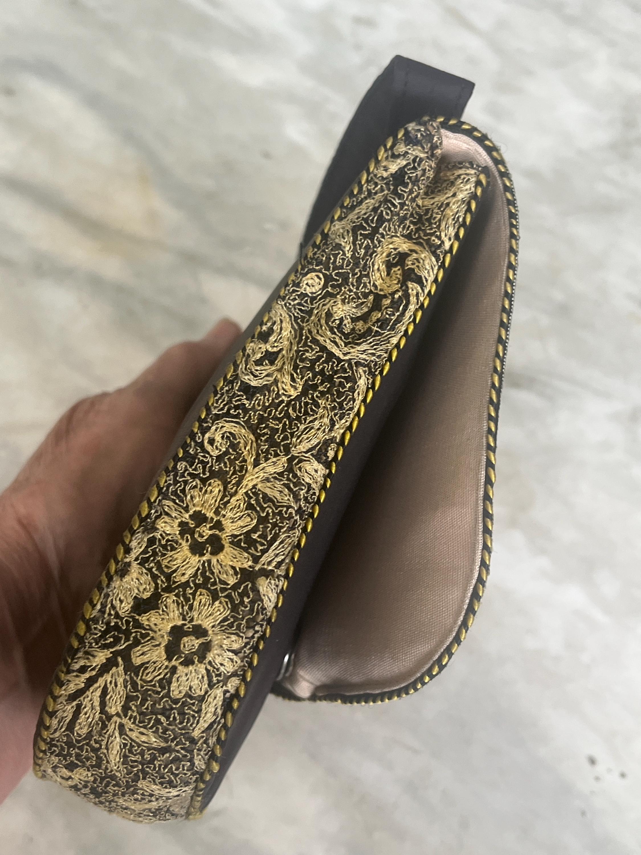 シルクバッグのヴィンテージプチポワン刺繍 - Etsy 日本