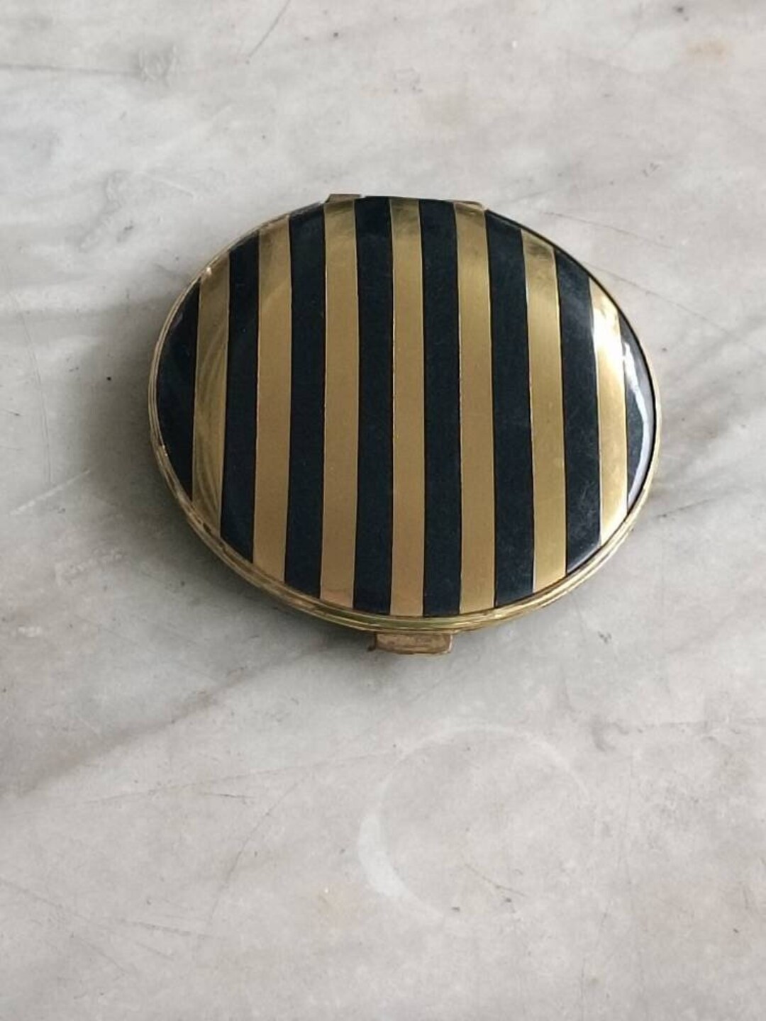 Vintage Art Deco Powder Compact - Etsy