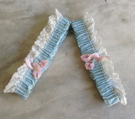 Vintage Wedding garters from the 1920s