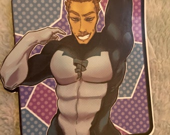 Captain Whirlwind OC sticker