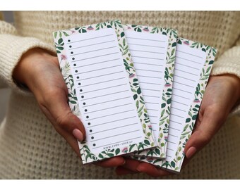 To-do list,notepad with daisies, 50 sheets writing pad