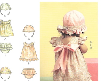 Butterick - Babies Top, Panties & Hats; New Look - Baby Clothes; McCall's - Child's Dress; Simplicity - Dress Children Sewing Patterns
