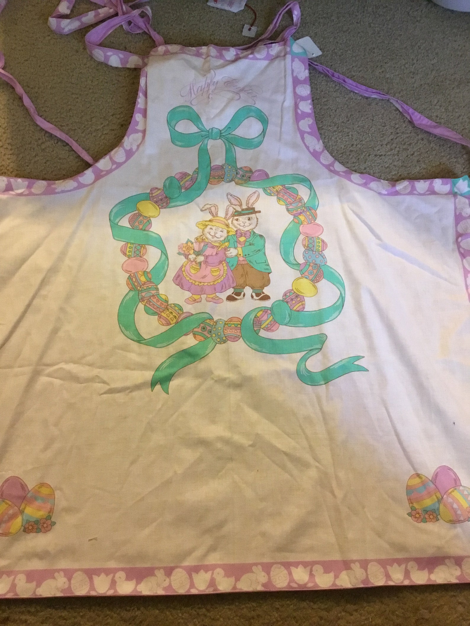 Easter Themed Aprons 2 Designs Etsy UK