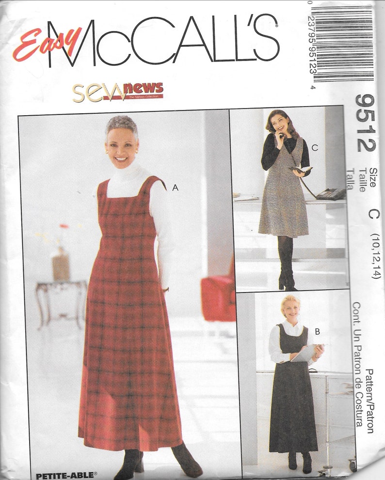 McCall/'s Pattern Jumper 9512