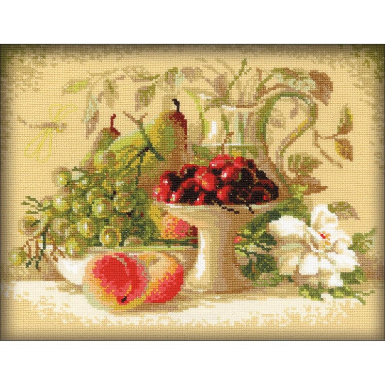 Riolis Counted Cross Stitch Kits Still Life Etsy