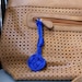 Porte-clés Ruban De Sensibilisation En Paracorde Bleu - Fait Main USA - Neuf