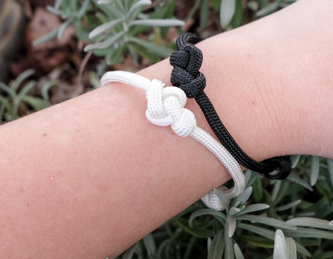 Bracelet Mère Fille - JENDEAR SHINE - Bracelet De Corde - Violet - Wish Protection Bijoux Faits