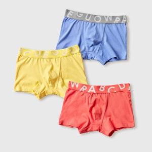 Crann Apparel Boys’ Boxer Brief 2-Pack Kleding Jongenskleding Ondergoed Organic Cotton/Lyocell Blend