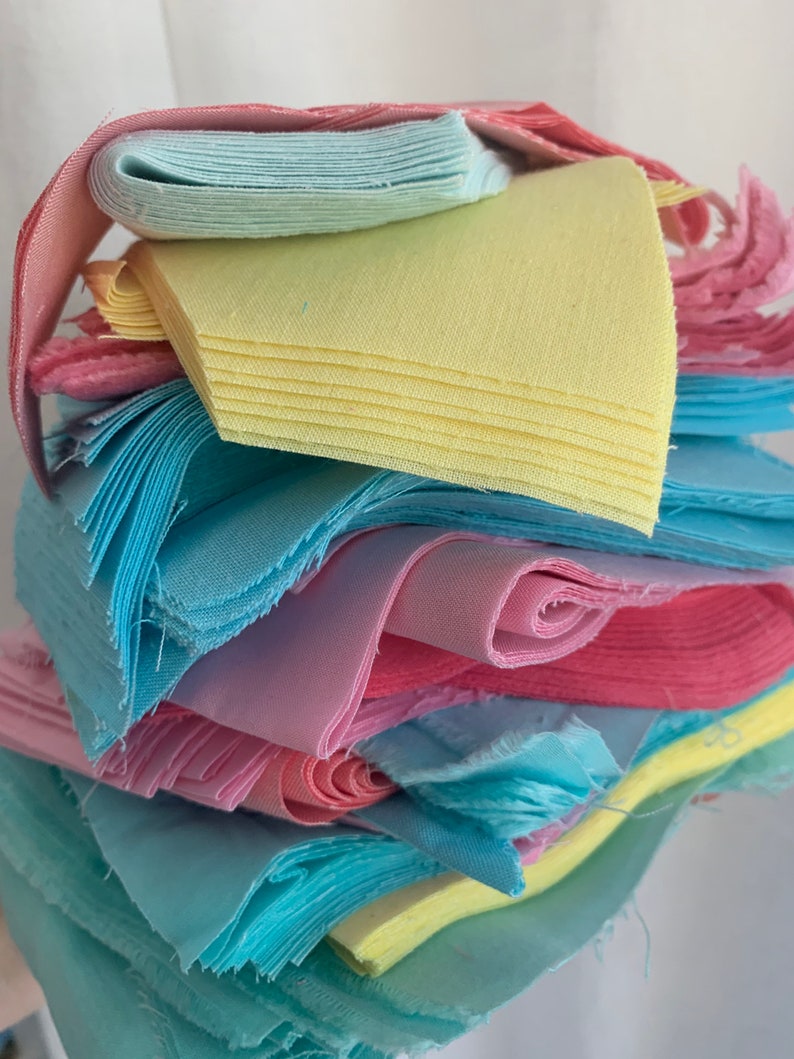 Fabric for face mask Fabric Scraps quilt fabric end of bolt Tiny scraps organic fabric soft fabric fabric variety cloud 9