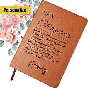 Coworker journal - New Chapter Journal Vegan leather 5.8" x 8.5