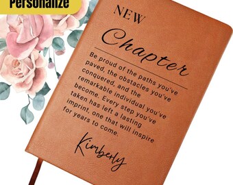 Coworker journal - New Chapter Journal Vegan leather 5.8" x 8.5