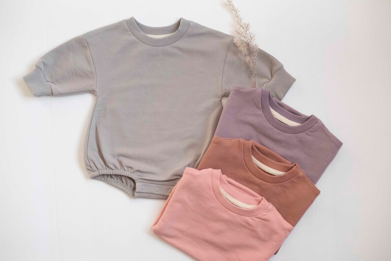 Oversized Sweatshirt Rompers Baby Boy Girl Rompers Baby Etsy