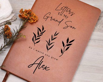 Letters To My GrandSon-Personalized Nana Memory Journal