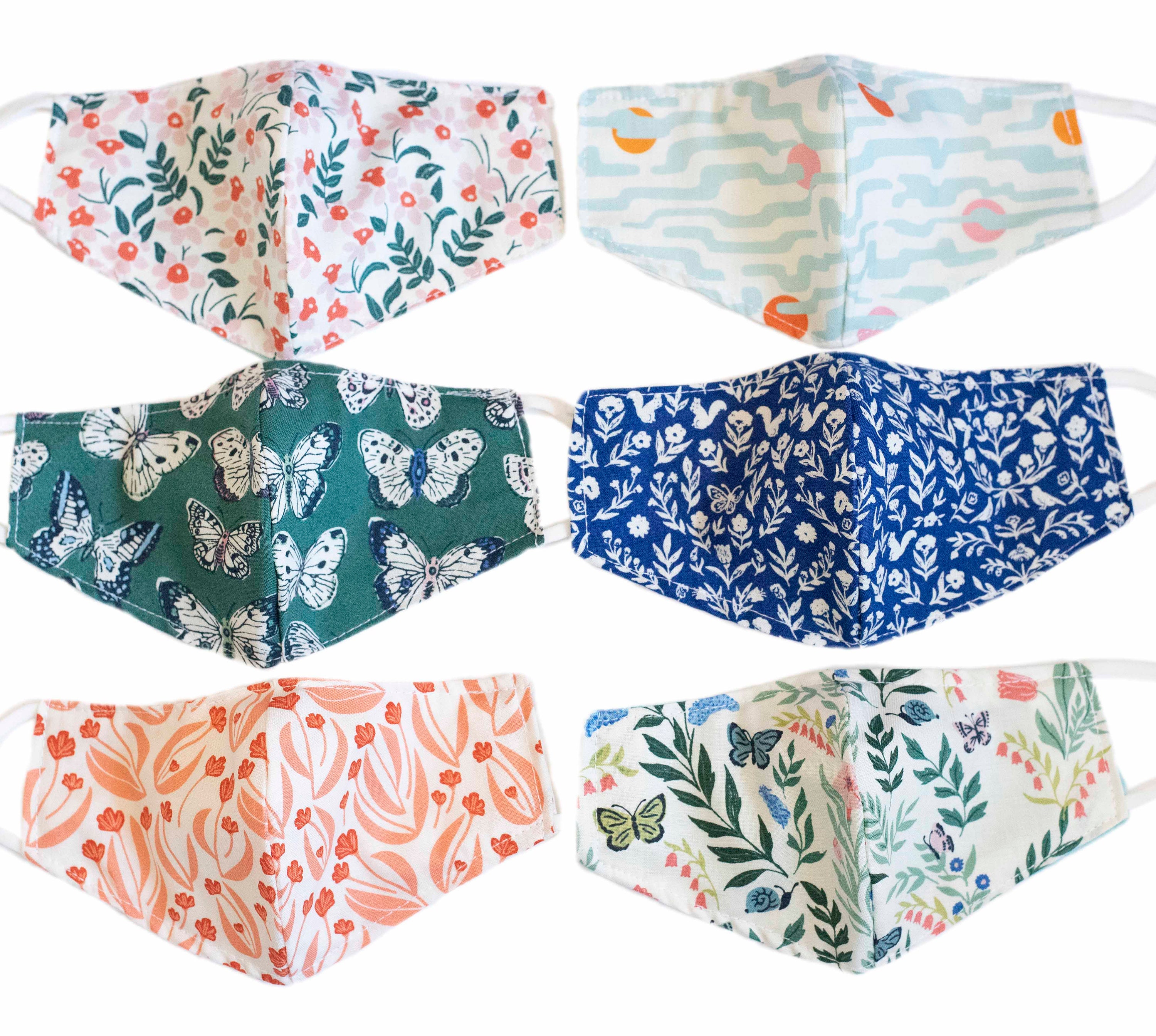 kid masks , double layer mask, Organic cotton masks , mommy and me ma…