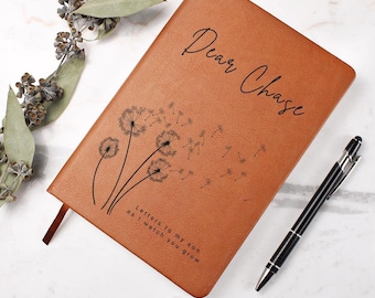 Personalisierte Vegan Leder Enkelin Journal: Oma Andenken Erinnerungsbuch