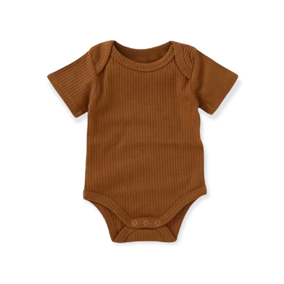Ribbed Turtleneck Bodysuit, Organic Baby Bodysuits