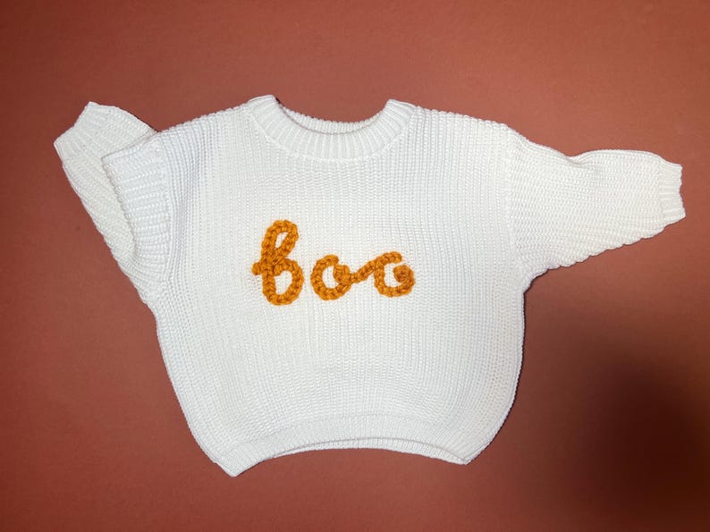 Baby Name Sweater, Baby Knit Sweater, Personalized Baby Clothes, Gift