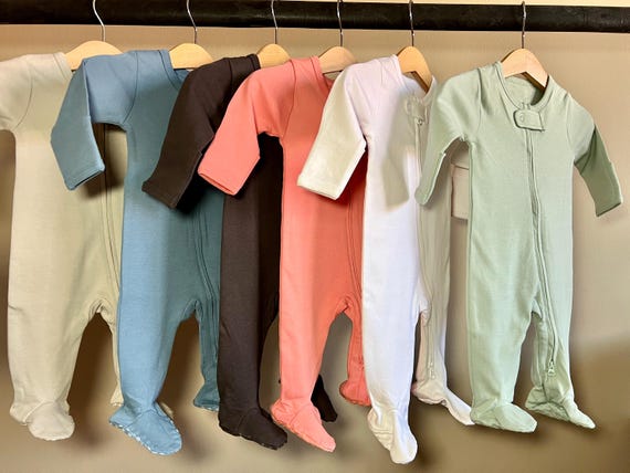 Soft baby footies sale