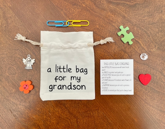 Grandson Gift, Gifts for Him, Gifts for Grandson, Keepsake Gift 