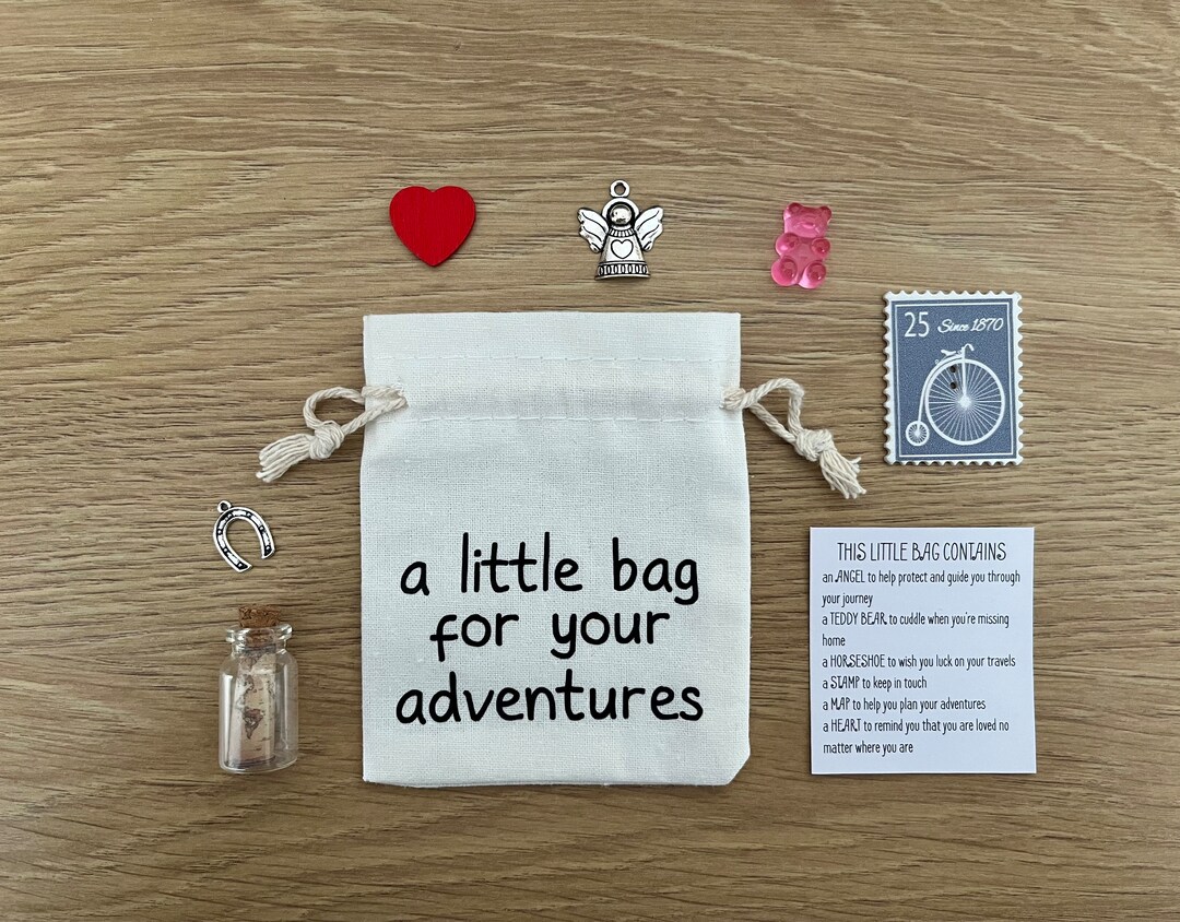 Travel Gift, Gift for Traveller, Wanderlust Gift, Good Luck Gift