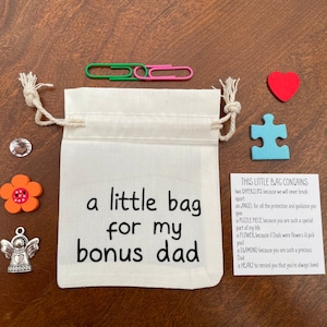 Step Dad Gift, Bonus Dad, Daddy Gift, Fathers Day Gift, Gifts For Him, Step Father Gift
