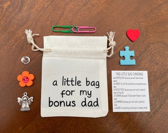 Step Dad Gift, Bonus Dad, Daddy Gift, Fathers Day Gift, Gifts For Him, Step Father Gift