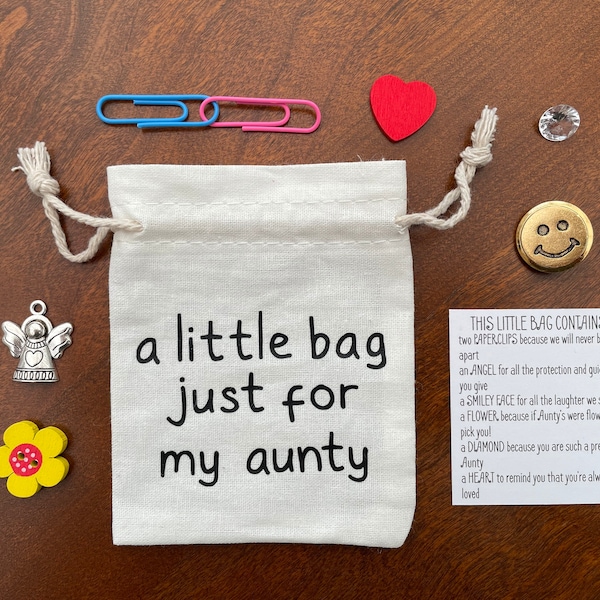 Auntie Gift , Aunty Gift, Gifts For Her, Auntie Birthday, Aunt Gift, Auntie Christmas Gift, Aunt Keepsake, I Love You Gift