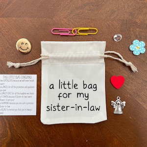 Sister- In-Law Gift, Sister In Law Keepsake, Sister, Gifts for Her