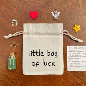 Good Luck Gift, Luck Keepsake Gift, Positivity Gift, Thinking of You, Friendship, Good Luck Exams