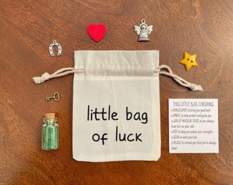 Good Luck Gift, Luck Keepsake Gift, Positivity Gift, Thinking of You, Friendship, Good Luck Exams