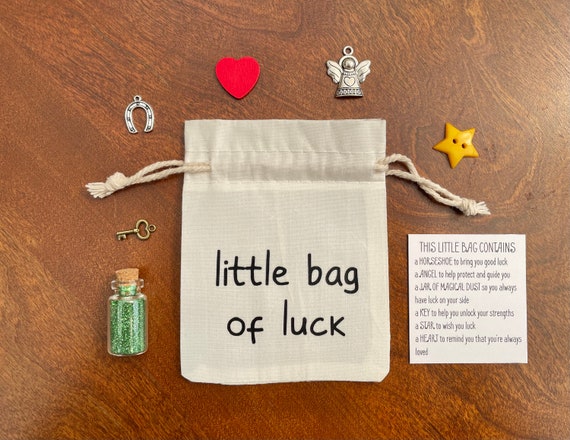 Good Luck Gift, Luck Keepsake Gift, Positivity Gift, Thinking of You,  Friendship, Good Luck Exams 