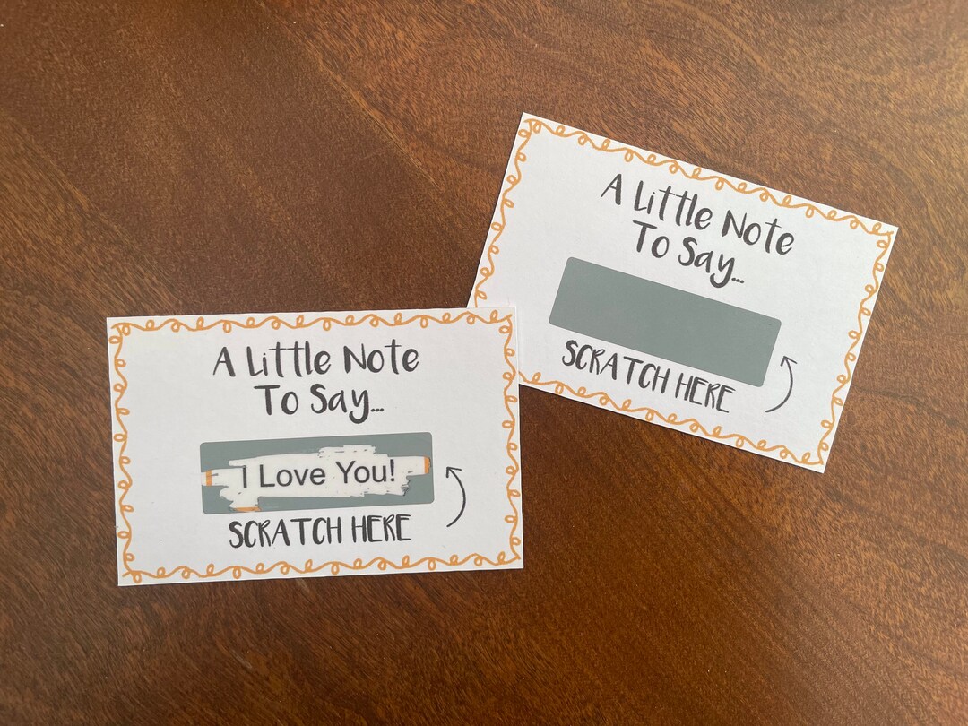 Scratch Here To Reveal My Status Auf Deutsch www.etsy.com
