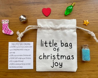 Christmas Gift, Christmas Bag, Stocking Filler, Christmas Present, Letterbox Gift, Xmas Gift