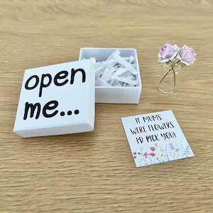 Mum Gift, Mother's Day Gift, If Mums Were Flowers, Matchbox Gift, Gift For Mummy, Mom Gift, Thoughtful Gift, Best Mum