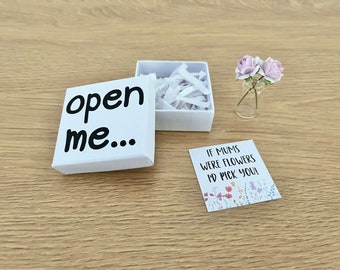 Mum Gift, Mother's Day Gift, If Mums Were Flowers, Matchbox Gift, Gift For Mummy, Mom Gift, Thoughtful Gift, Best Mum