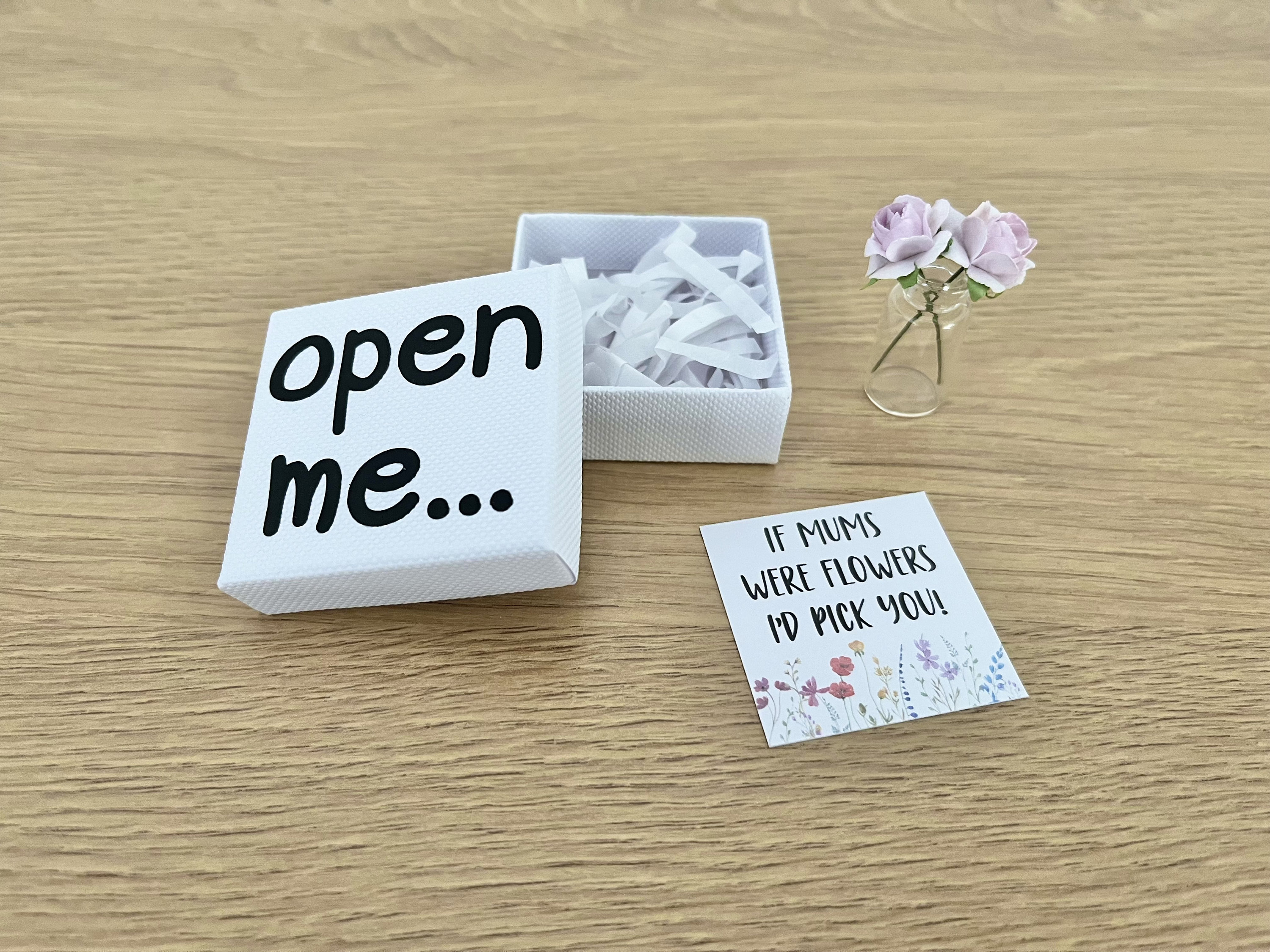 Mum Gift, Mother&#39;s Day Gift, If Mums Were Flowers, Matchbox Gift, Gift For Mummy, Mom Gift, Thoughtful Gift, Best Mum